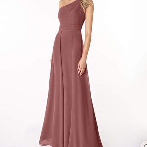 Azazie "Dallas" Bridesmaid Dress, NWT, Size 2, Desert Rose